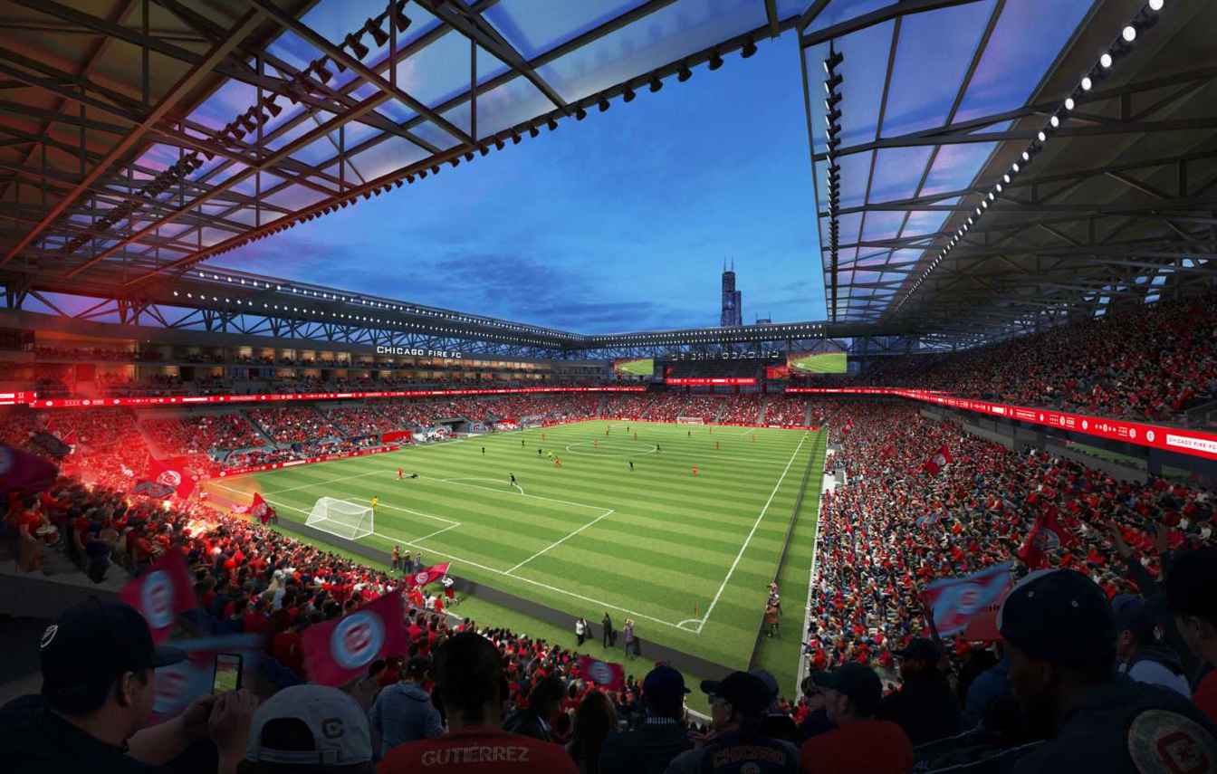 Design of Chicago Fire FC Stadium