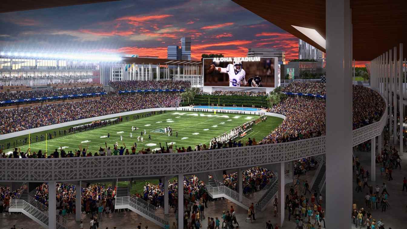 Design of Aloha Stadium