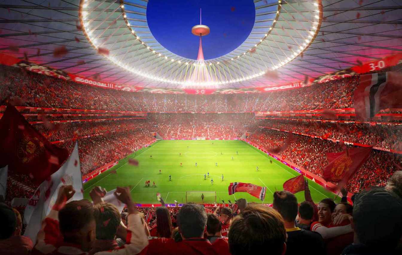 Design of New Trafford Stadium