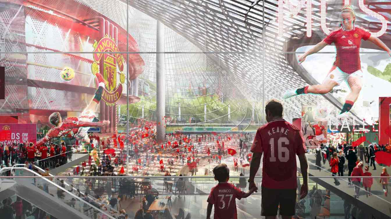 Design of New Trafford Stadium