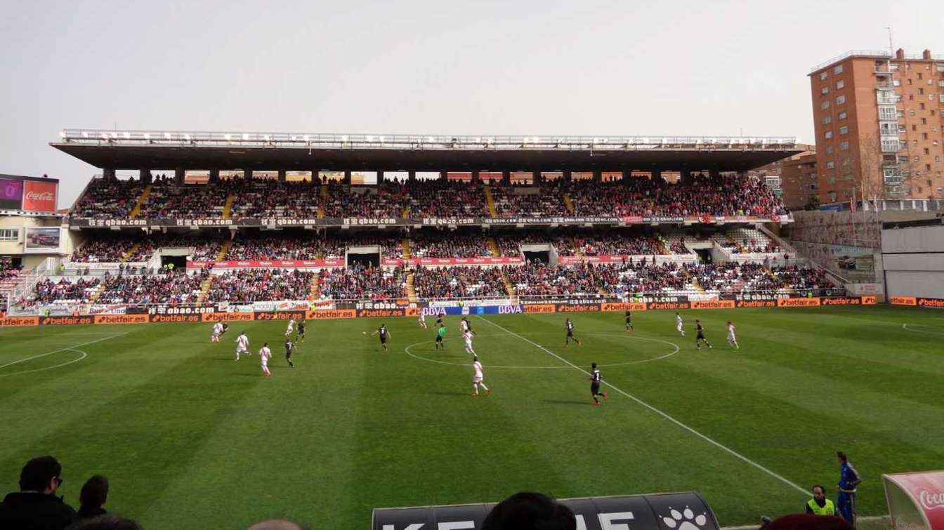 The Tribuna stand, where the away fans used to be seated.