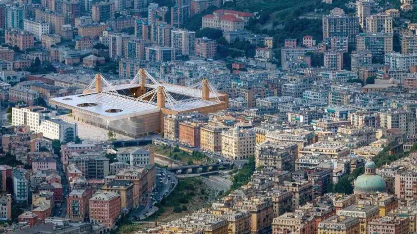 Design of Stadio Luigi Ferraris