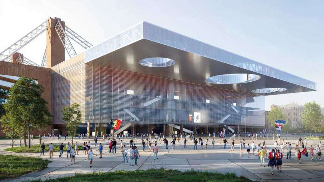 Design of Stadio Luigi Ferraris