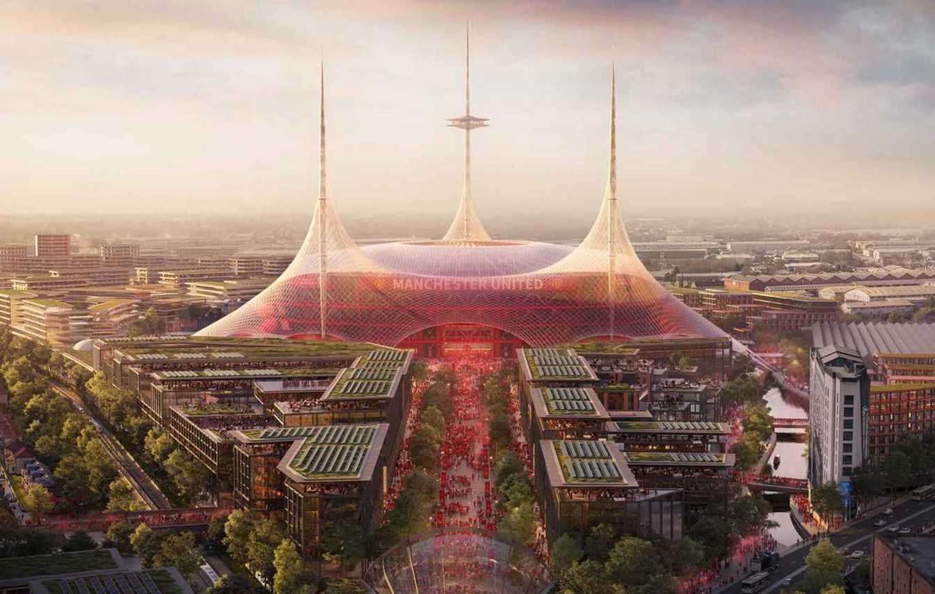 Design of New Trafford Stadium