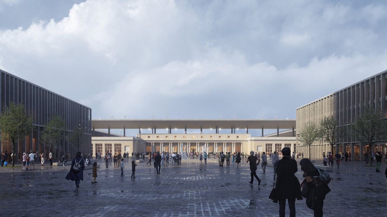 Design of Stadion Polonii Warszawa