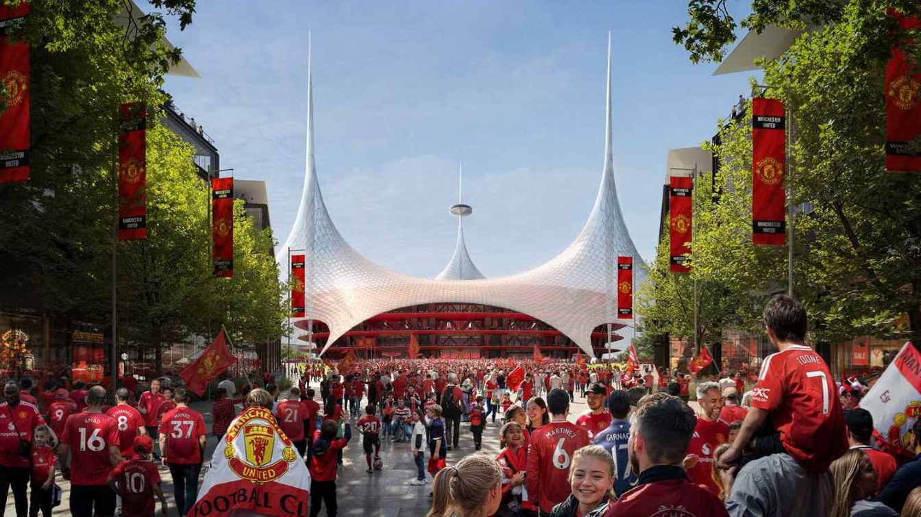 New Trafford Stadium project