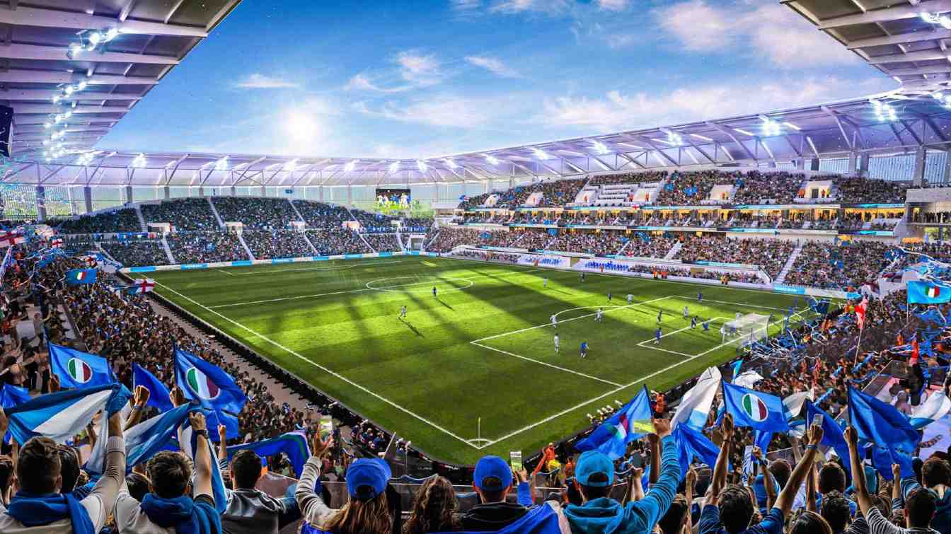 Design of Nuovo stadio di Venezia