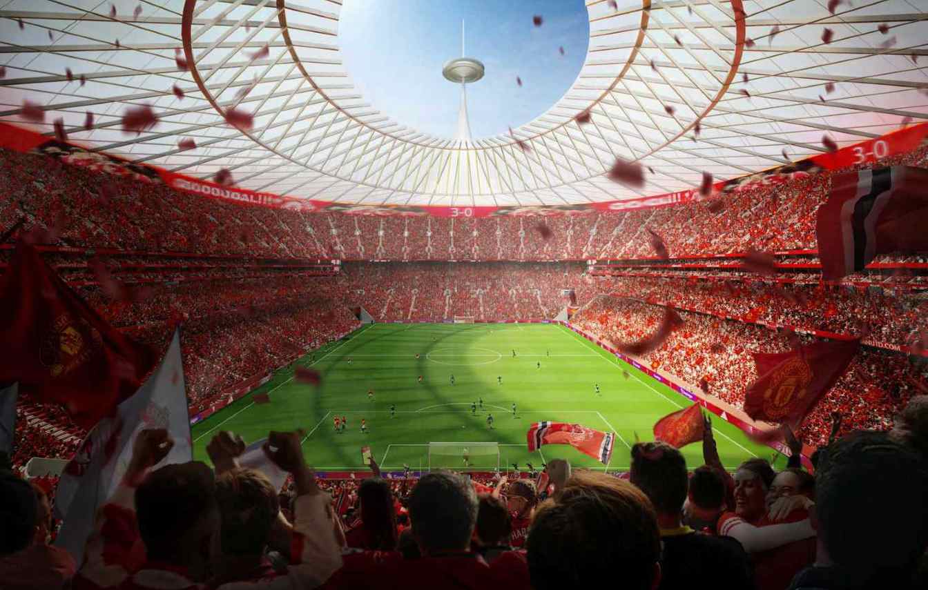Design of New Trafford Stadium