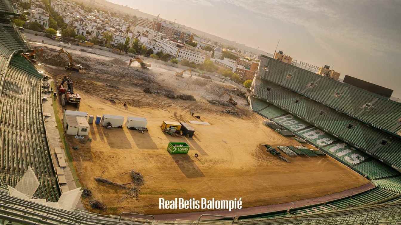 The old Preferencia Stand ceased to exist in a matter of weeks.