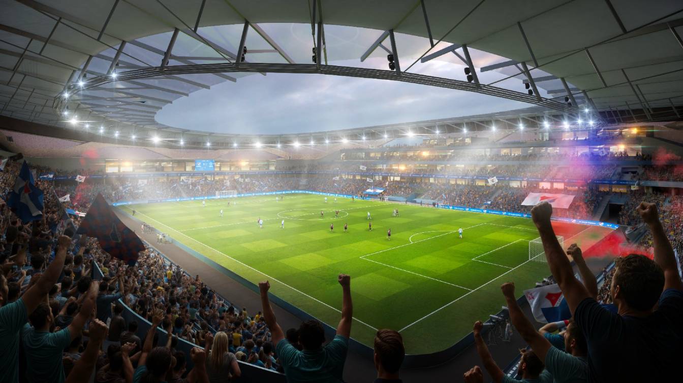 Ban&iacute;ka Ostrava stadium project