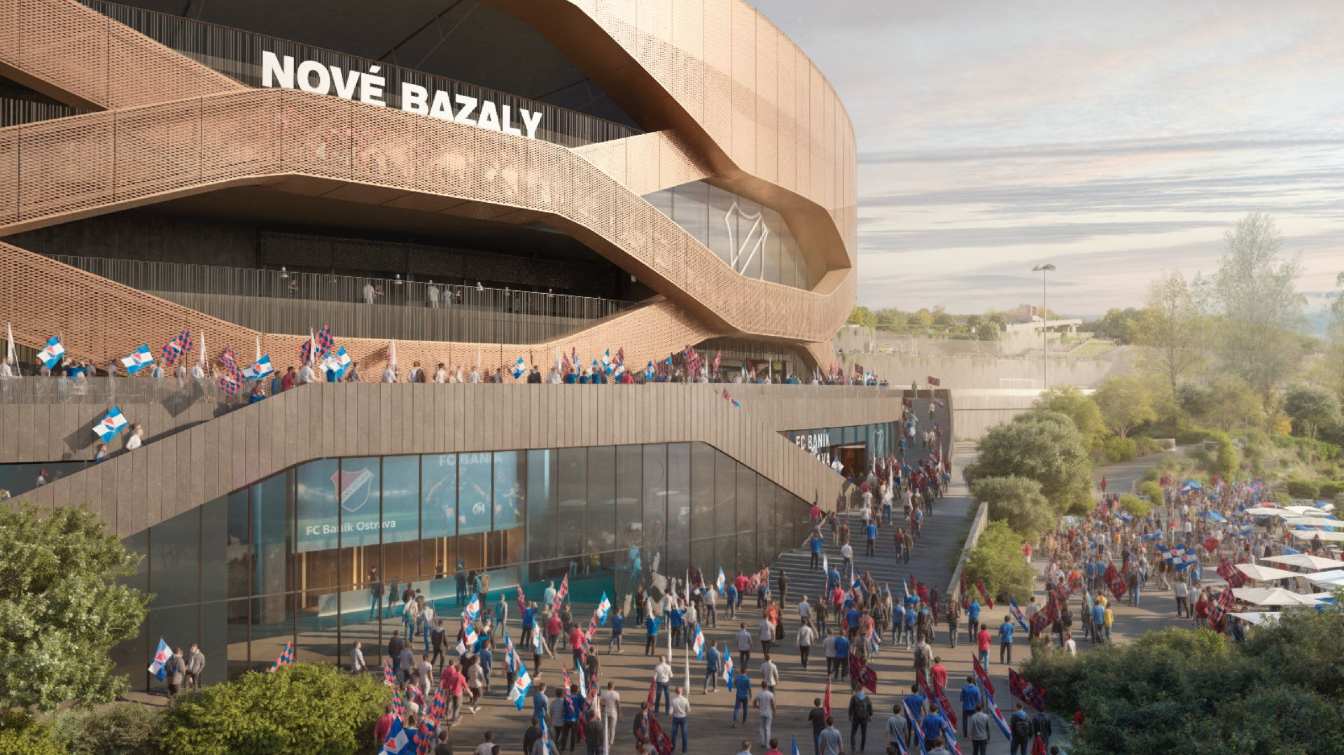 Ban&iacute;ka Ostrava stadium project