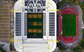 Germany: The largest solar installation ever built on a stadium roof completed at Signal Iduna Park