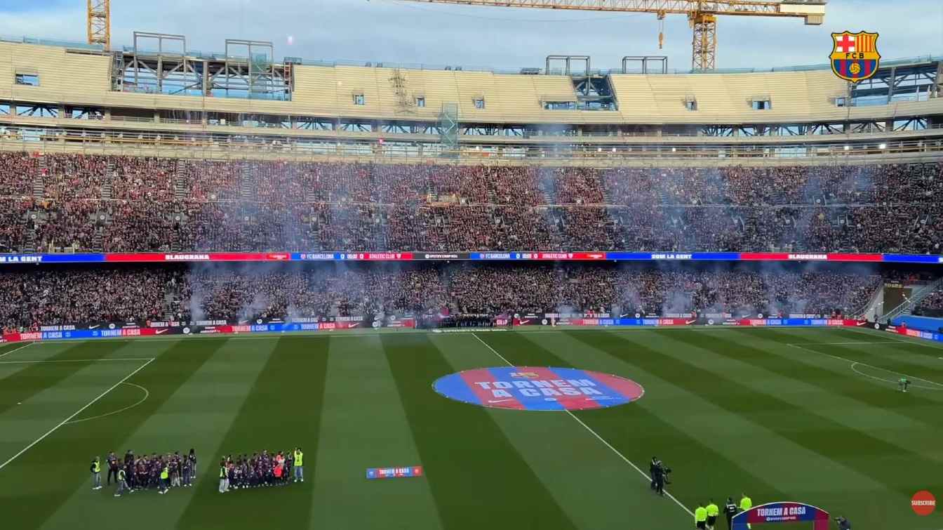 Construction of Spotify Camp Nou