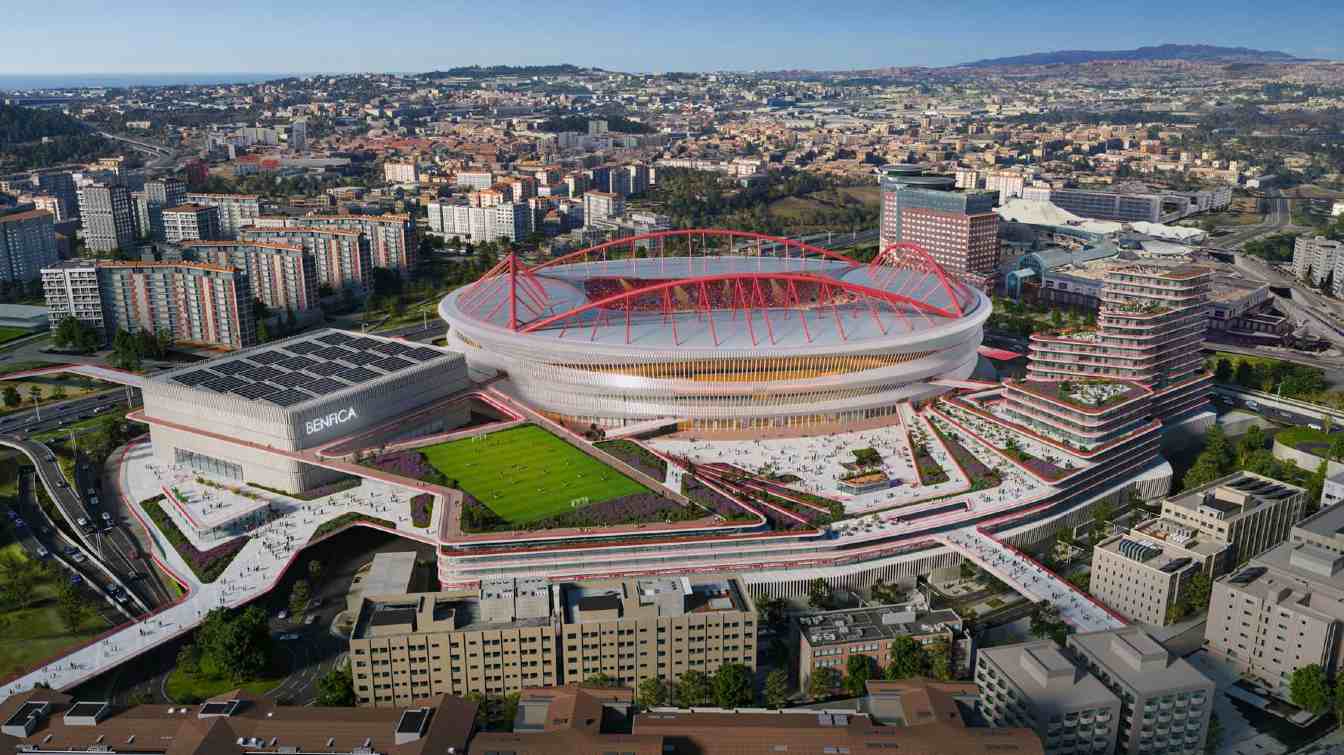 During the 2030 World Cup, Est&aacute;dio da Luz will host 80,000 fans.