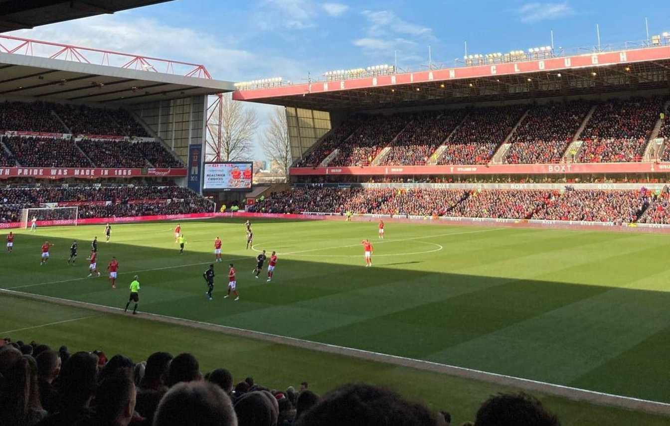 The attendance record at City Ground stands at 49,946 spectators and was set in 1967 during a match between Nottingham Forest and Manchester United.
