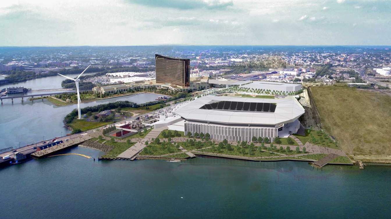 An integral part of the development will be a new four-acre waterfront park in Everett.