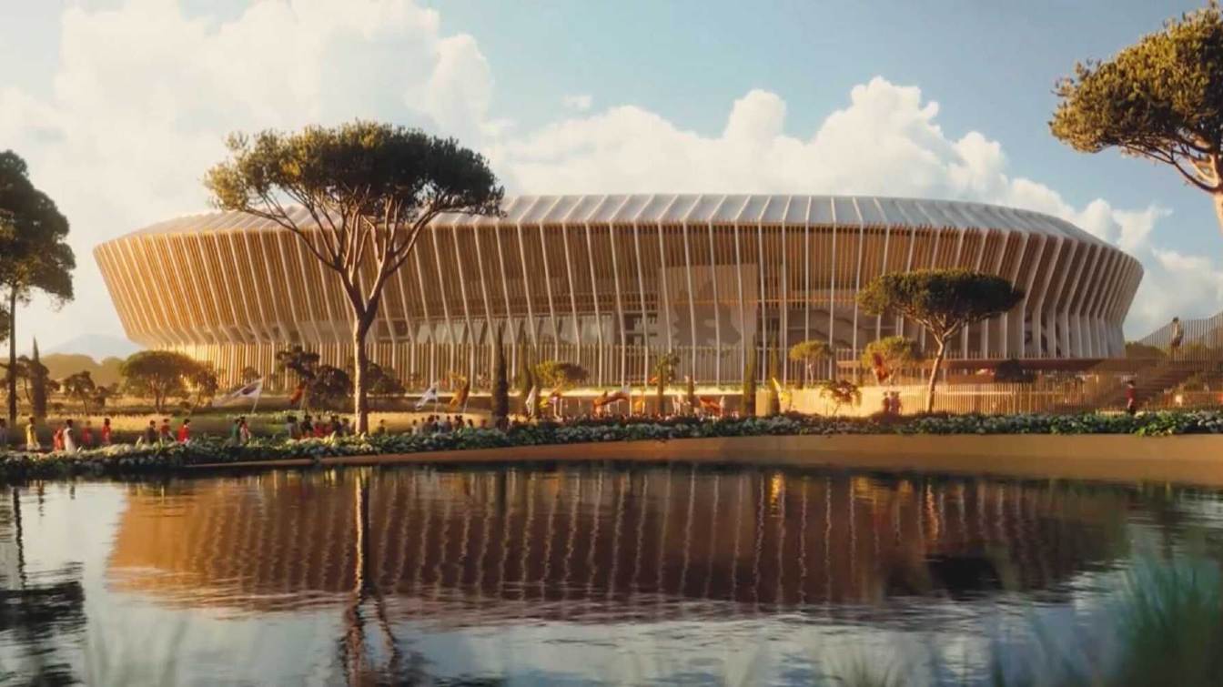 The stadium in Rome will cost &euro;633 million.