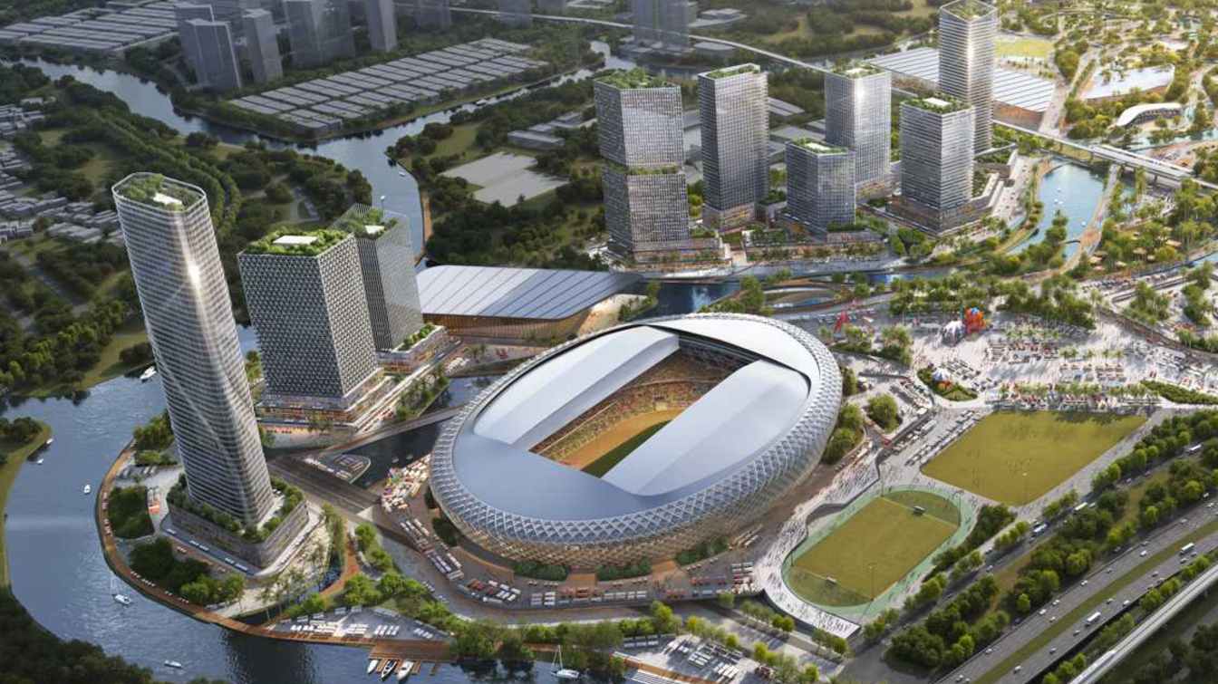 The stadium will be equipped with a retractable roof, advanced soundproofing systems and one of the most modern air conditioning installations in the world.