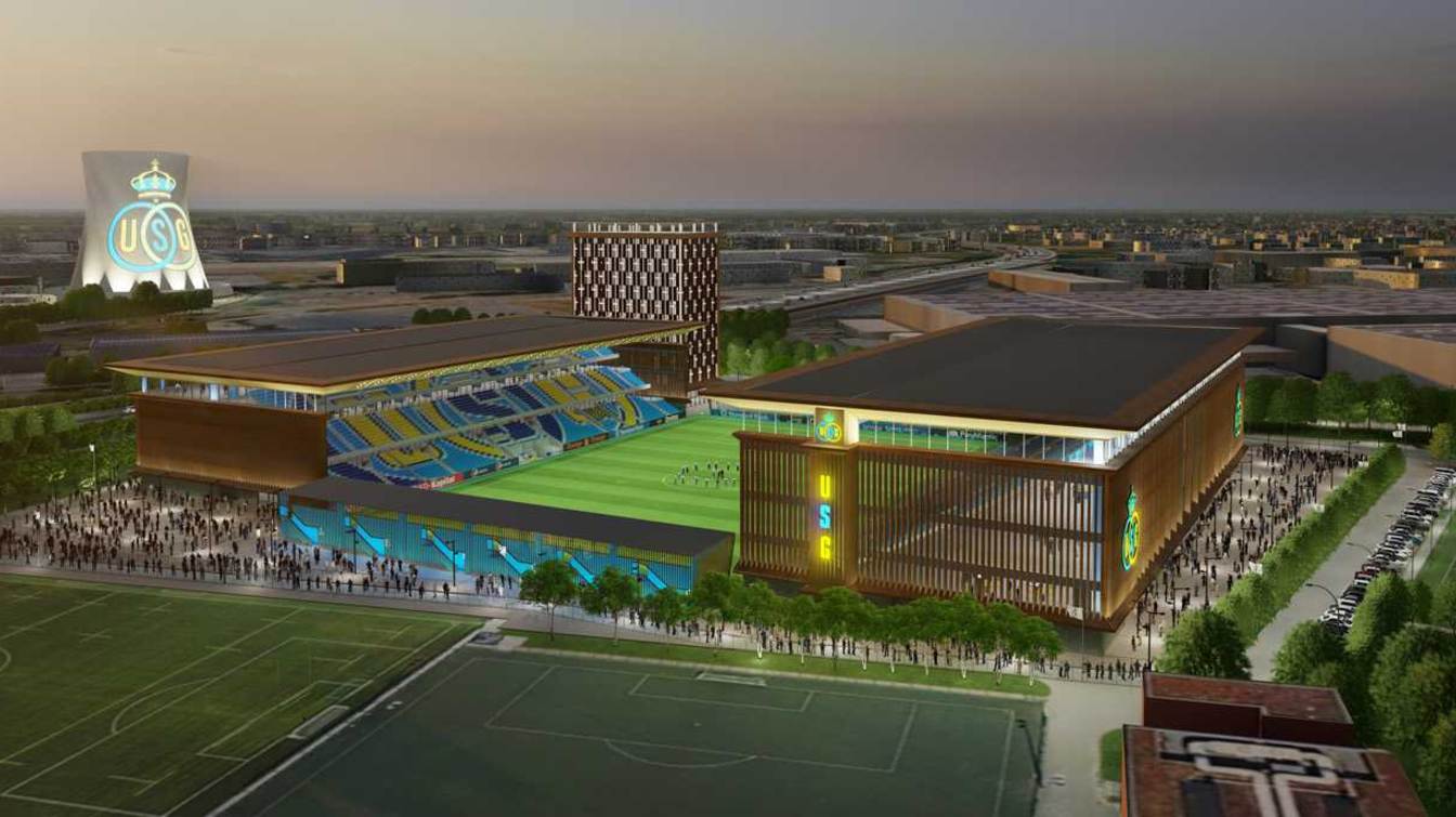 The location of the future stadium has long been controversial because it is perceived as a valuable green area of ​​natural significance.