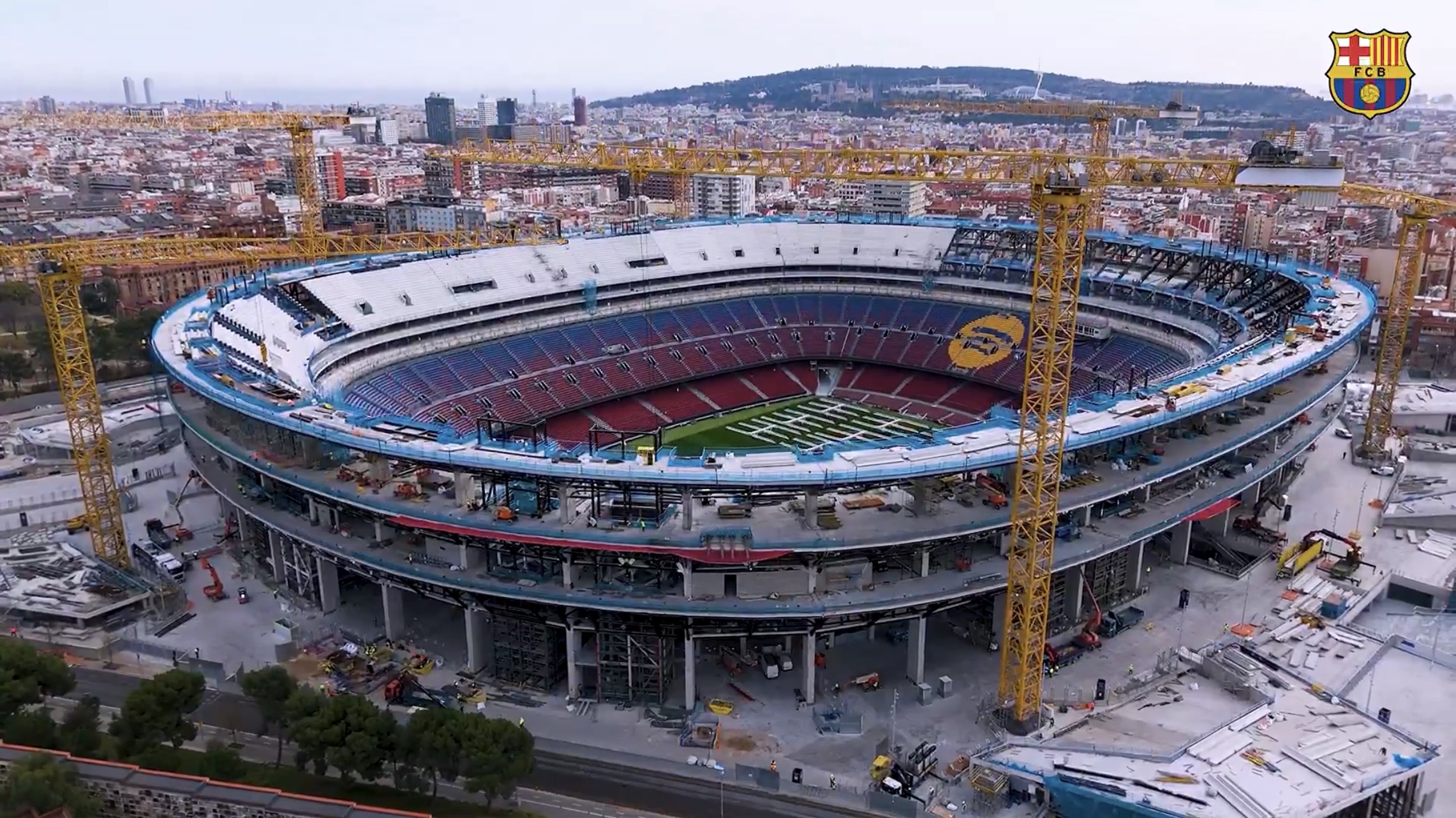 Camp Nou is aiming for the Champions League final in 2029 and the World Cup a year later.