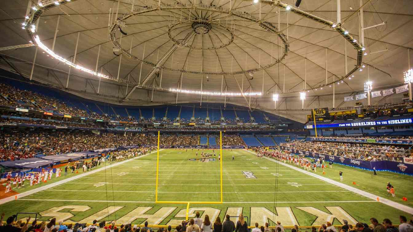 Tropicana Field, which had been the Rays&rsquo; home since 1998, is undergoing repairs and is expected to be available again for the 2026 season. 