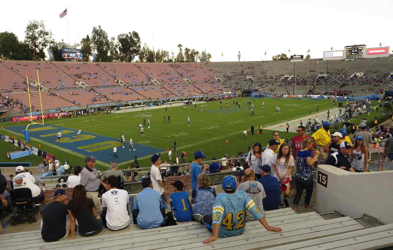 The finals of the football tournaments at the Olympic Games will be played at the Rose Bowl.