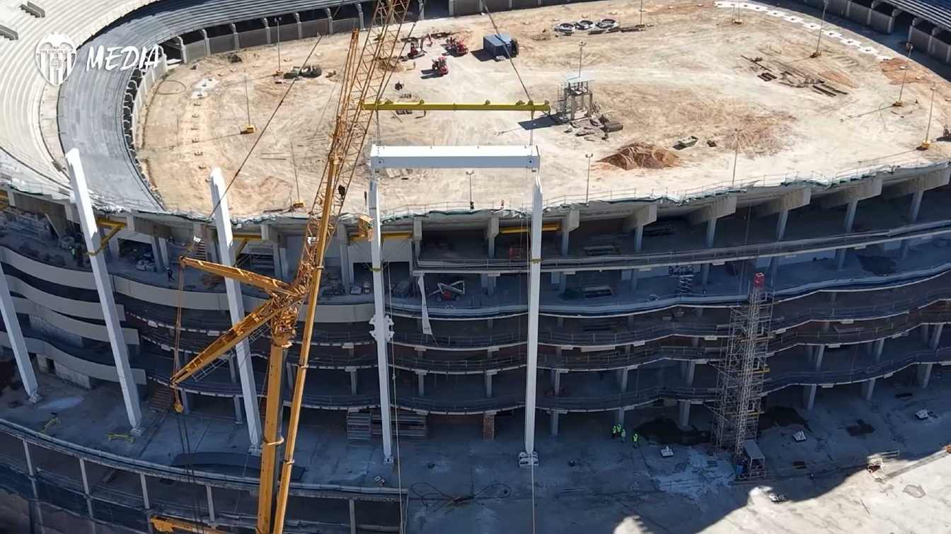 Construction of Nou Mestalla