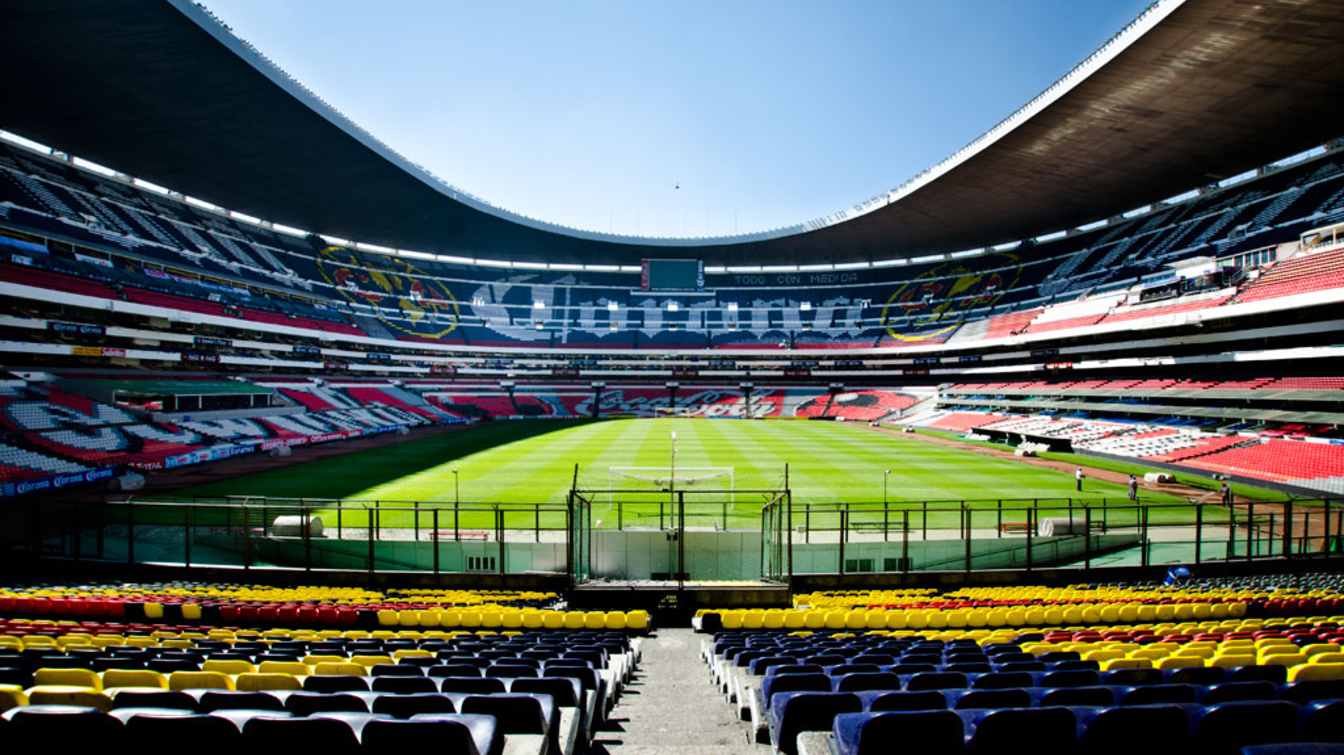 The renovated stadium is expected to hold around 90,000 spectators and is being prepared for the 2026 World Cup.