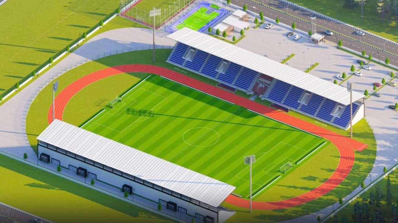 Rugby players from Oxfordshire county have presented ambitious plans for building a new stadium in Thame. 