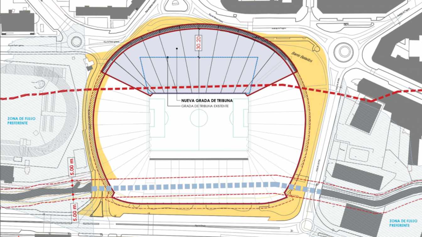 According to the mayor, the new Tribuna stand will be a single-tier structure with 16,000 seats. The stadium will therefore exceed the 40,000-seat requirement set by FIFA.