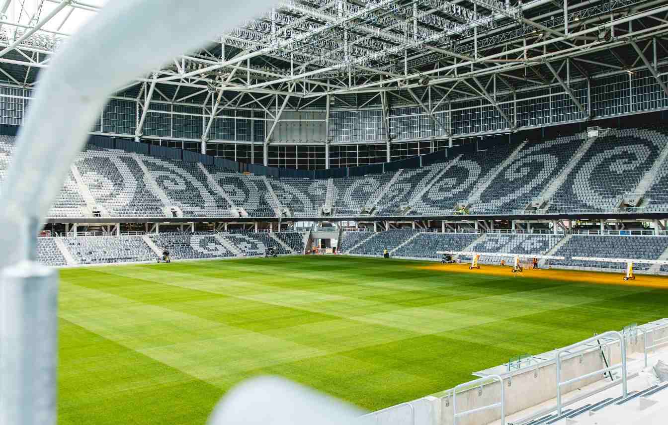 The venue, with a capacity of around 30,000, officially opened on March 27, 2026 and will host sports events and concerts.