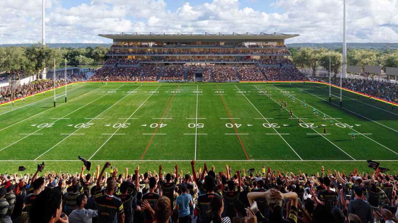Design of Helloworld Stadium (Penrith Stadium)