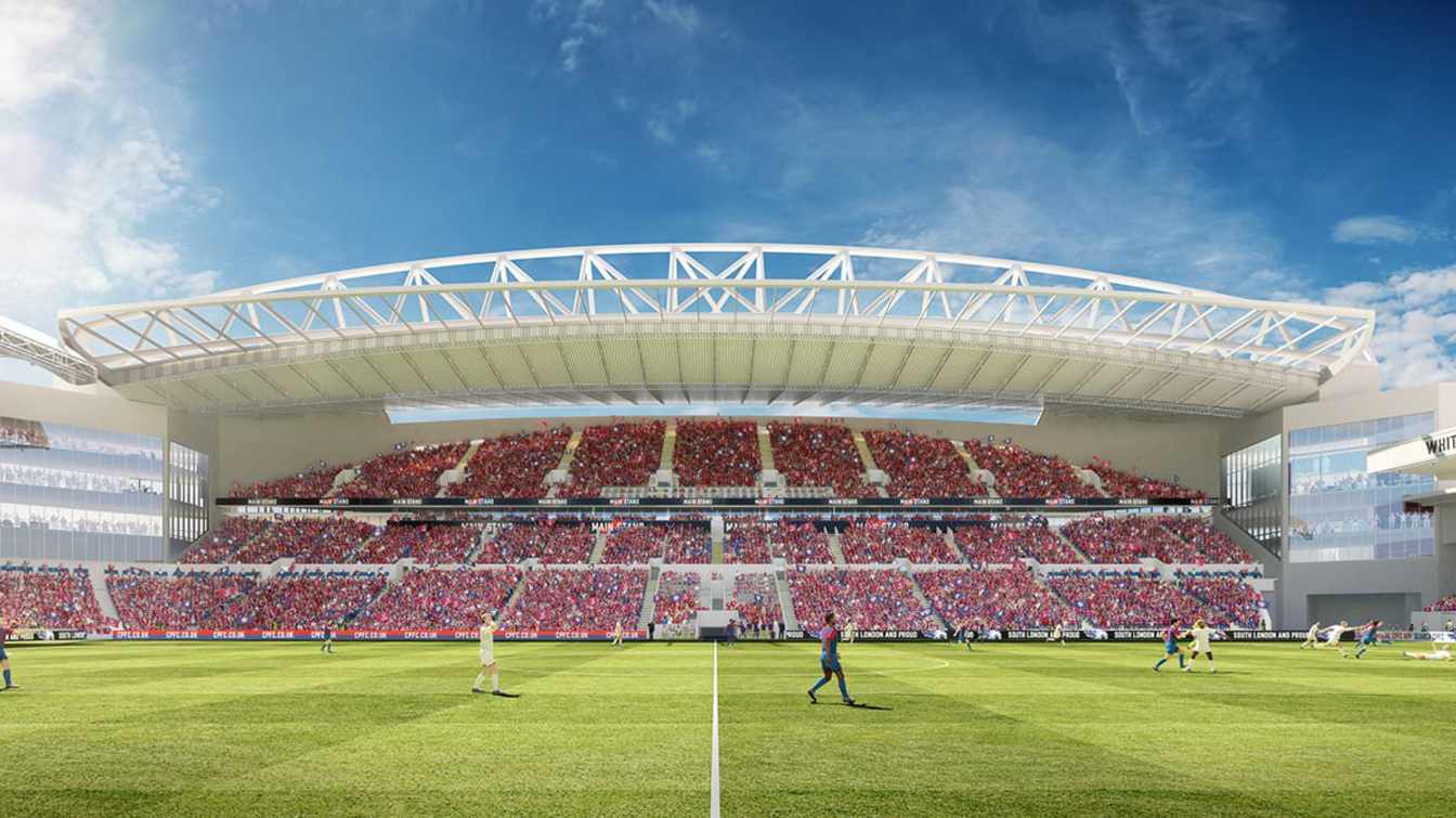 Design of Selhurst Park