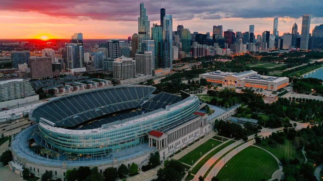 Plans to build a stadium near Soldier Field face spatial limitations and public opposition, making the project difficult to deliver in downtown Chicago.