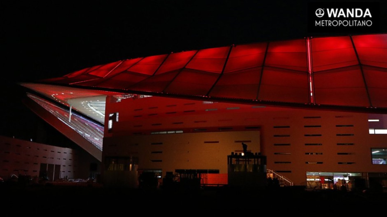 The stands at Estadio Metropolitano are not fully enclosed.