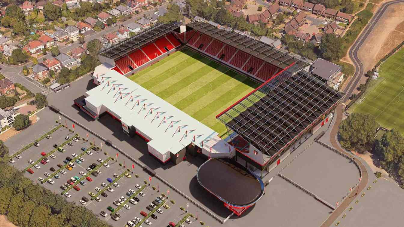 Initial capacity gains will be limited, while the full redevelopment of the South Stand is expected after the 2026/27 season.