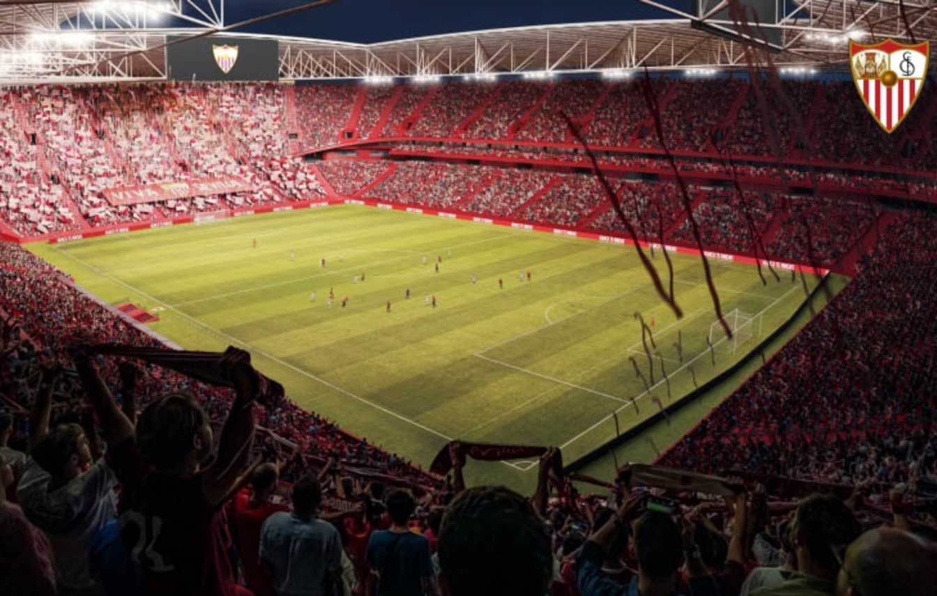 Sevilla has approved the redevelopment of Estadio Ram&oacute;n S&aacute;nchez-Pizju&aacute;n, aiming to increase capacity to around 55,000 with a full roof.