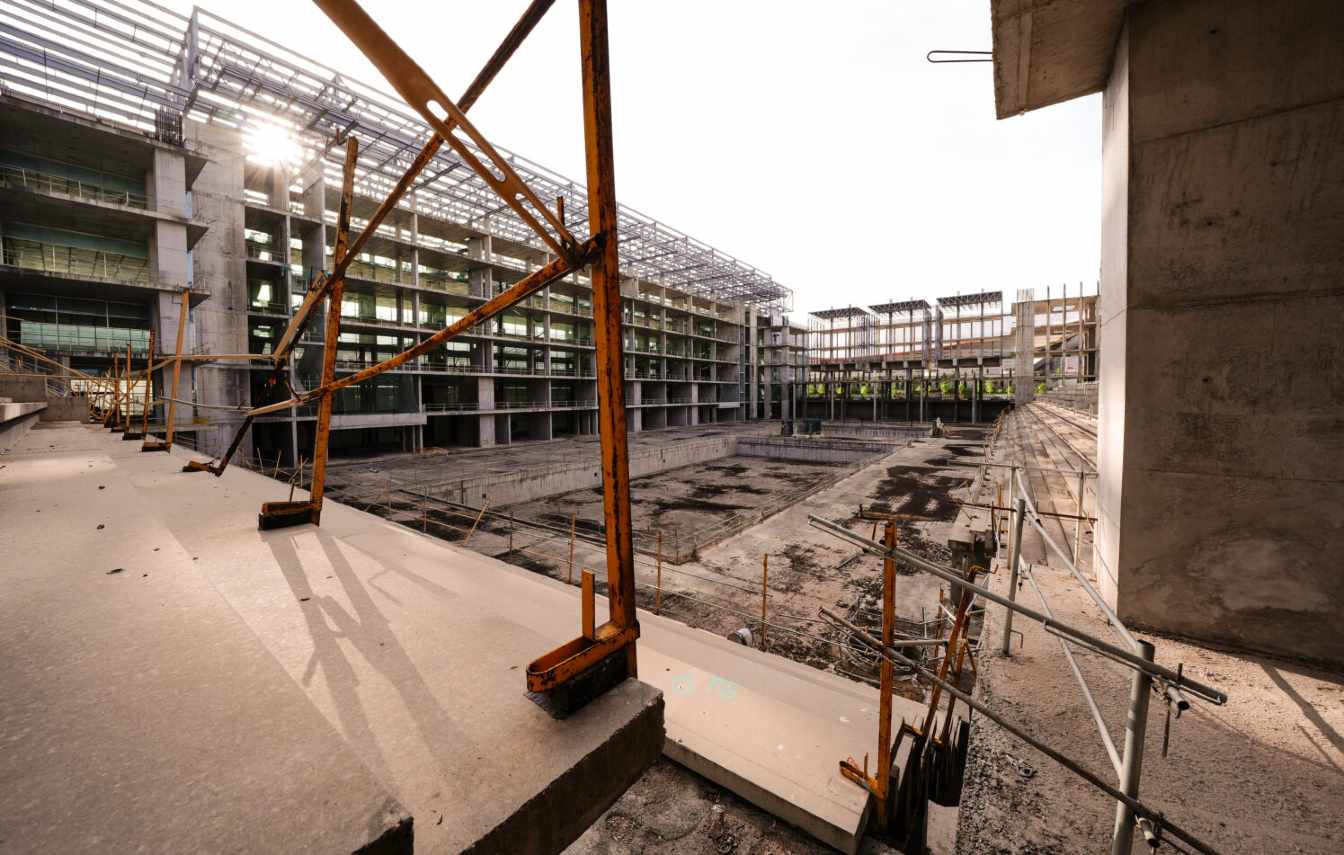 The unfinished Aquatic Centre is set to be given a new life.