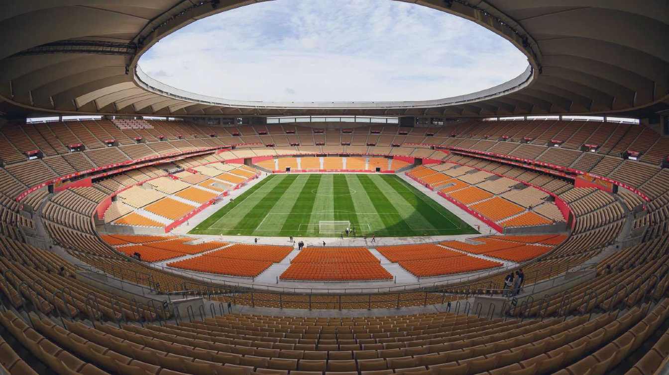 La Cartuja has a capacity of 68,887 spectators.