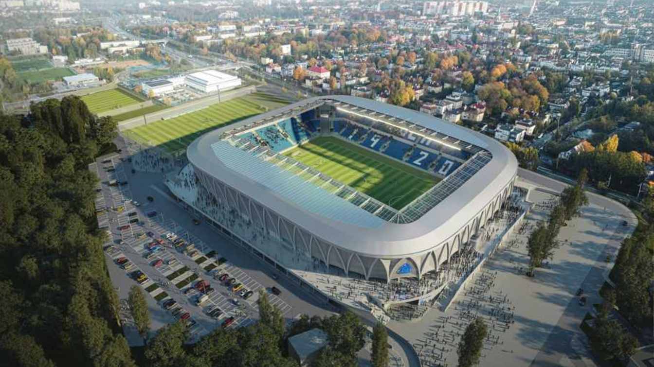 Design of Stadion Ruchu Chorz&oacute;w