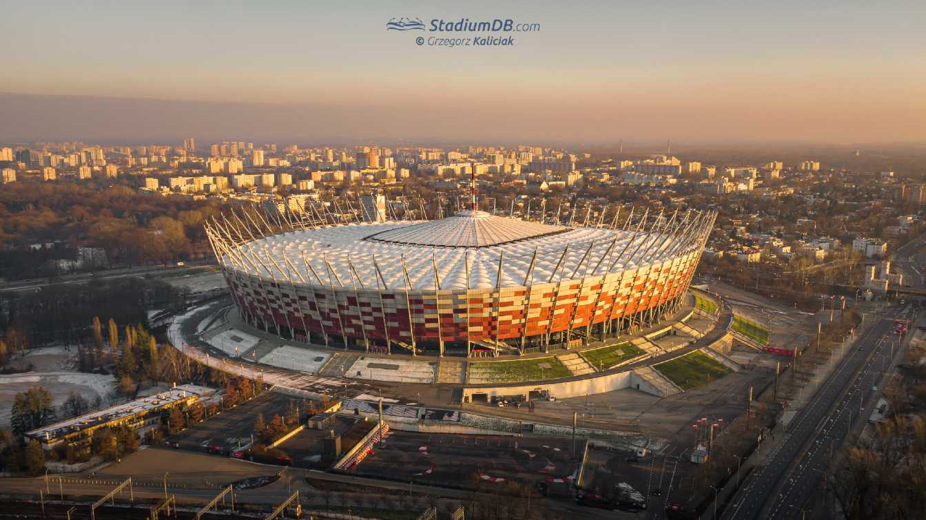 The upgrade of PGE Narodowy would reshape the stands and expand the venue to host Europe&rsquo;s biggest sporting events.