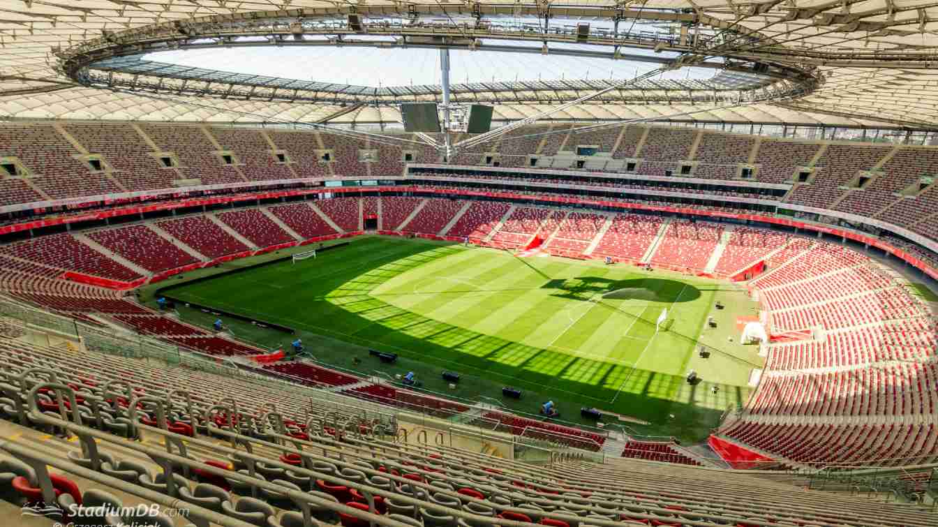 PGE Narodowy could be redeveloped for the Olympic Games, with plans including an athletics track and a capacity increase to around 80,000.
