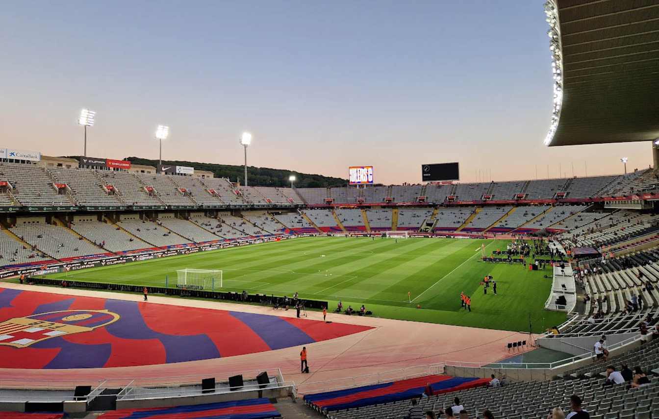 El Barça ya jugó en el estadio Lluís Companys entre 2022 y 2025.