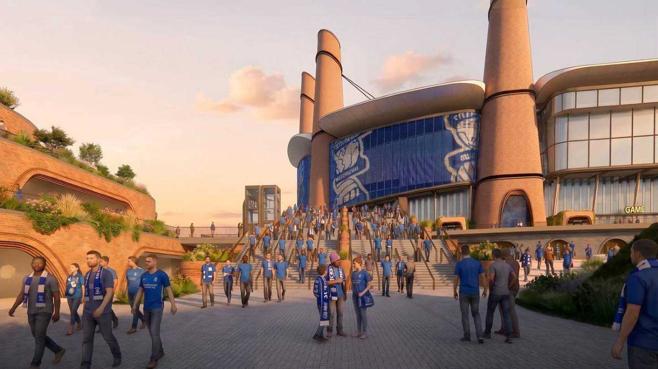 Giant chimneys, a retractable pitch and 125 food & drink outlets &mdash; the new The Powerhouse Stadium could become one of the wildest stadium projects in Europe as Birmingham City F.C. target a 2030 opening.