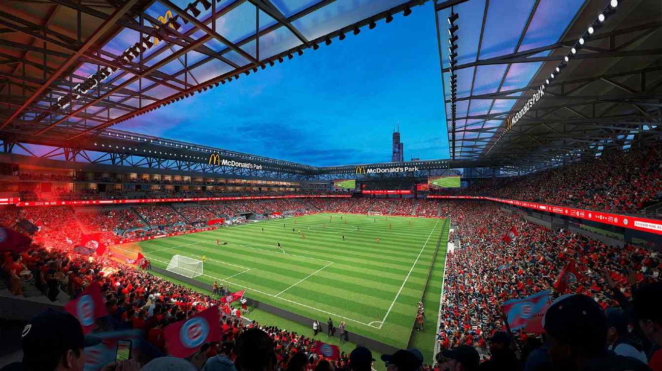 McDonald's has become the first naming rights sponsor of a major professional stadium in the United States. The new McDonald&rsquo;s Park for Chicago Fire FC is expected to open in 2028 as part of a $750 million project.