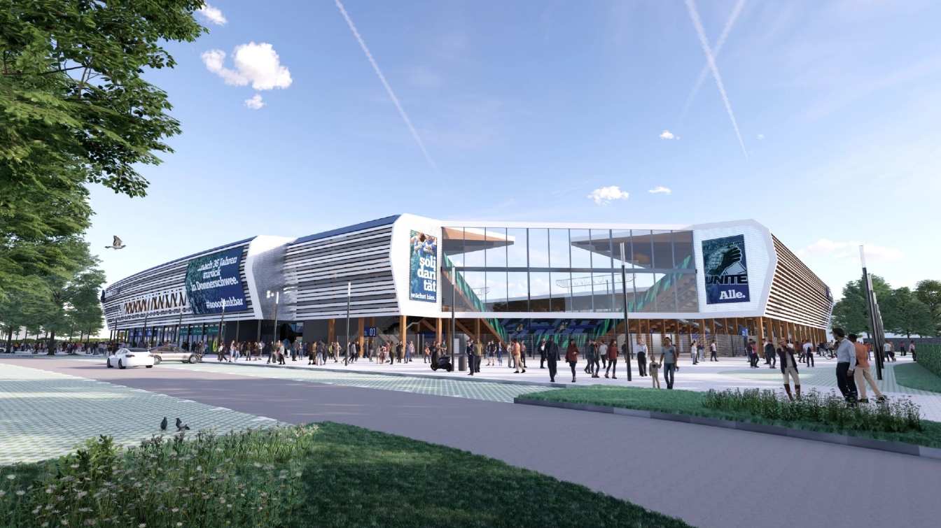 Project for VfB Oldenburg stadium