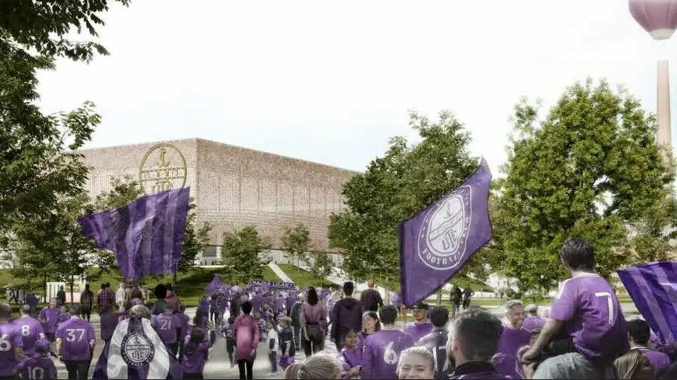New &Uacute;jpest stadium project