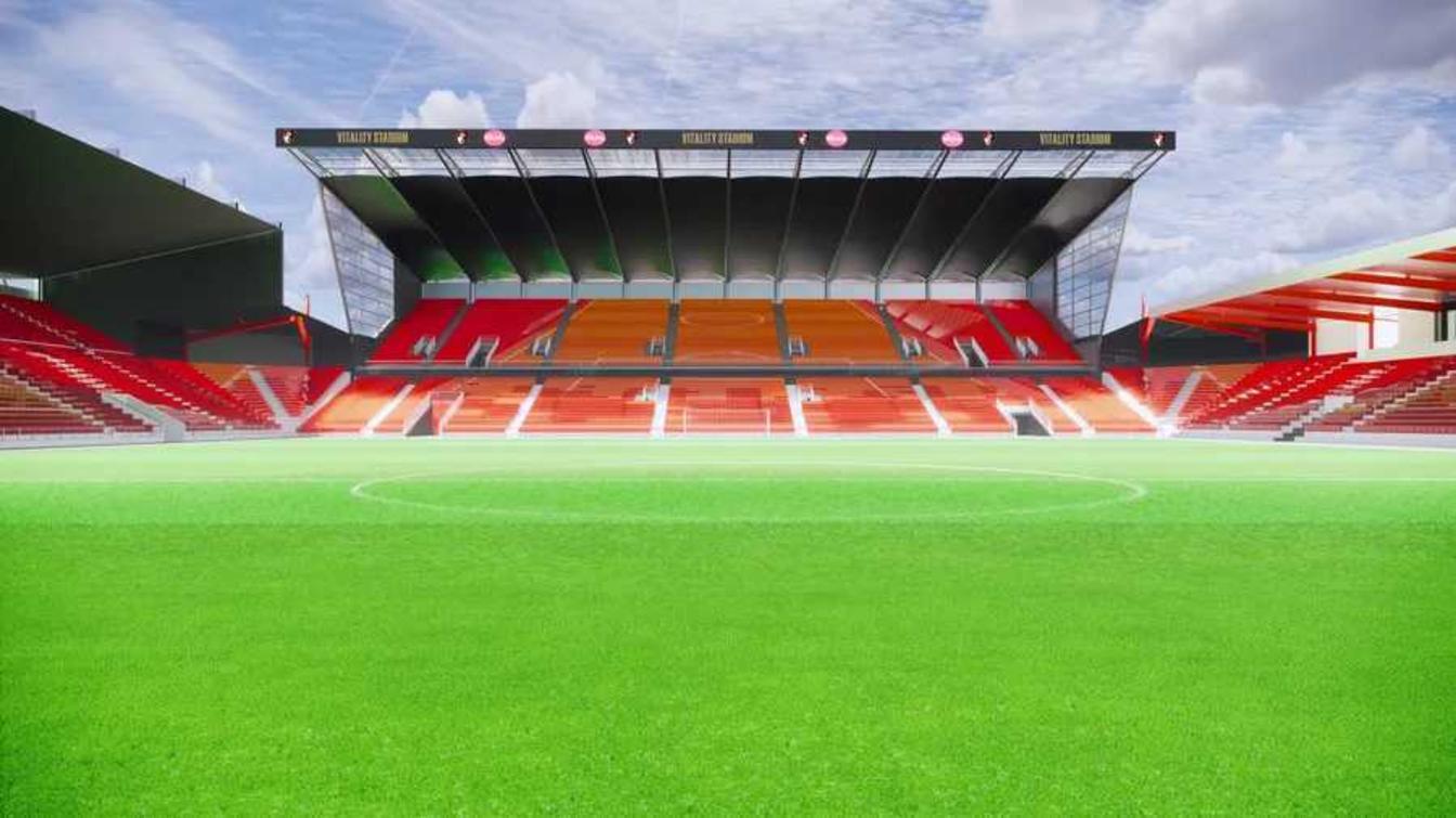 AFC Bournemouth has officially started the historic expansion of Vitality Stadium. The Premier League&rsquo;s smallest ground is set to grow to 20,196 seats, with a new south stand, enclosed corners, hospitality areas and improved accessibility for fans.