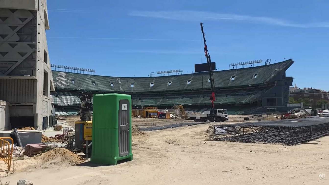 Work on Real Betis&rsquo; stadium in Heli&oacute;polis is progressing according to schedule, with the club planning to return to the redeveloped venue in August 2028.
