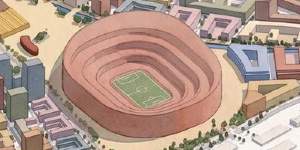 England: The exact location of Manchester United’s new stadium has been revealed